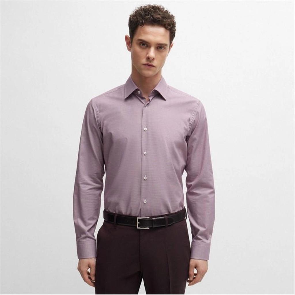 Hugo Boss H-Joe Regular-Fit Shirt - Red